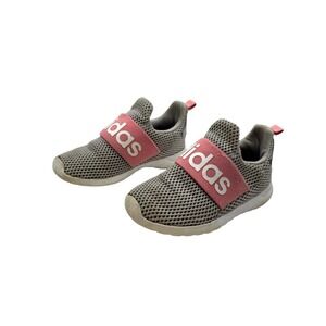 Adidas unisex child Lite Racer Adapt4.0 Running Shoe 10 LittleKid Grey/GreyPop